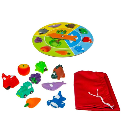 Настольная игра Растем вместе Тактильное лото 1Toy Т16222 1